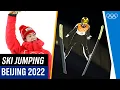 The BEST ski jumping moments of Beijing 2022! 🥇❄️