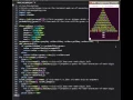 python Christmas tree