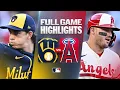 BREWERS vs ANGELS Full Game Highlights August 1 2026 MLB Season