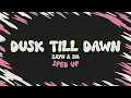 Download Lagu ZAYN \u0026 Sia - Dusk Till Dawn (sped up + lyrics)