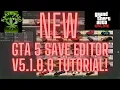 GTA 5 - NEW SAVE EDITOR v5 1 0 0 TUTORIAL