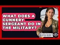 What Does A Gunnery Sergeant Do In The Military - The Frontline Guardians