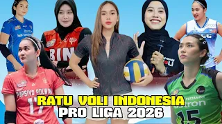 YOLLA BETAH MENJANDA MEGAWATI PENUH KHARISMA! Deretan Pesona Pemain Voli Tercantik Indonesia 2026