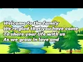 Download Lagu Welcome to the family Lyrics (Religious Song)