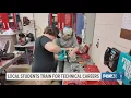 Two students at York Tech reflect the growing interest in career and technical education