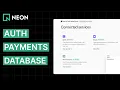 Build a Full-Stack SaaS App in Seconds Stripe Neon