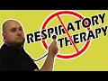 5 reasons NOT to become an RT Respiratory Therapist