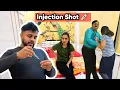 New INJECTION Doctor Vlog: FUNNY B12 Shot Se Hasi Nahi Ruk Rahi! 😂💉 injection video 