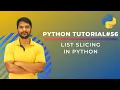 Python List Slicing - In Hindi