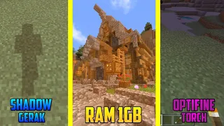 shaders keren shadow gerak dan dynamic light anti lag di mcpe 