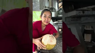 Trái dừa đông lạnh |Hy và Ni