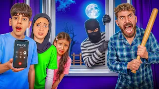 دخل حرامي ع البيت أيسل مسكتة وكانت عايزه تروح معه نهايه صادمه بعد ماكشفنا وجهه دندنها