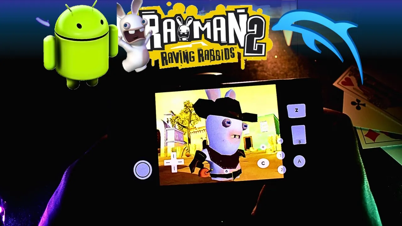 Rayman Raving Rabbids 2 Android | Dolphin Emulator Android | Wii Emulator Android | Mali GPU