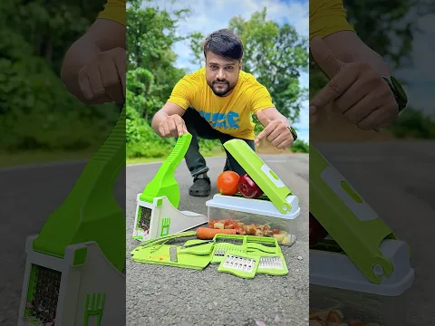 Multiple uses 12 In 1 Nicer Dicer 1unit Of Nicer Dicer Unboxing & Test