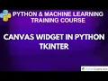 Canvas Widget In Python Tkinter Python Tkinter GUI Tutorial