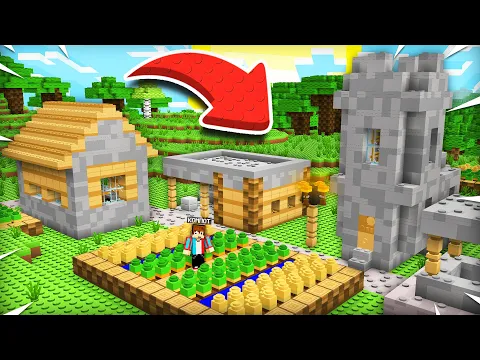 Video Thumbnail: ПОЧЕМУ НАША ДЕРЕВНЯ СТАЛА ПЛАСТИКОВОЙ В МАЙНКРАФТ | Компот Minecraft