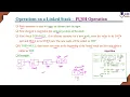 Stack Operations using Linked List - Push Pop and Peek L 24 Data Structures Applications