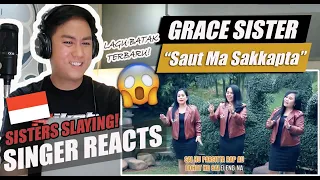 Download Gracia Sister - Saut Ma Sakkapta (Lagu Batak terbaru 2021) Official Music Video | SINGER REACTION MP3
