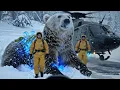 Lagu Rescue Team Saves Mother Polar Bear From Giant Glowing Mushrooms All Over Her Body 🐻‍❄️