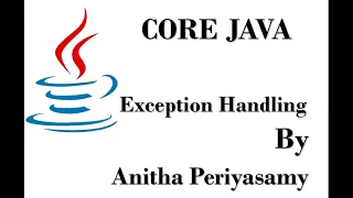 Exception Handling part 1 - Java Programming