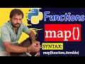 MAP FUNCTION IN PYTHON PROGRAMMING PYTHON PROGRAMMING IN TELUGU