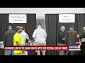 Hundreds line up to learn how to apply for federal jobs