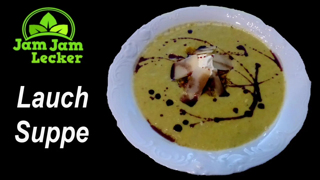 Käsesuppe mit Lauch - So genial lecker (Low Carb Rezept). 