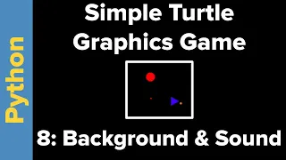 Simple Python Turtle Graphics Game Part 8