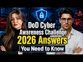 DoD Cyber Awareness Challenge 2026 Answers You Need to Know