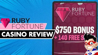 Ruby Fortune Online Casino Review 750 Deposit Bonus