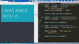 4 Creating Elements in JavaScript