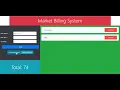 Market Billing System using JavaScript