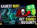 How to Find Your First Bug Bounty Easy 1 000 Vulnerability Tutorial