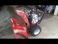 Craftsman Snowblower Carb Access