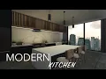 MODERN Kitchen 20k Bloxburg