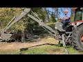 GovDeals LONG BACKHOE attachment 1199-B for Three-point hit