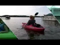 Family of 5 on 3 kayaks Future Beach Explorer and Sundolphin Bali 10 Stability is great