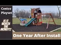 1 Year Update on COSTCO Cedar Summit Playset With Rubber Mulch Base