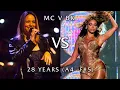 Mariah Carey Vs Beyoncé Same Age VOCAL Battle ! 28 Years !
