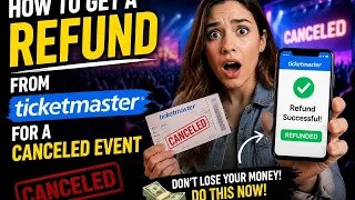 How to get a refund from Ticketmaster for a canceled event