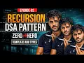 Recursion Fixed Template For All Questions One Template To Solve Recursion Problems