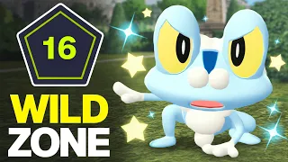 100 shiny wild zone 16 guide pokemon legends z a