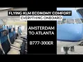 Flying KLM s Boeing 777 in Economy Comfort A look at Seats Meals More - Amsterdam to Atlanta