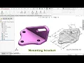 Solidworks Tutorial Exercise Mounting Bracket