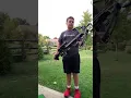 How to use a Barnett D R T crossbow and crank lever