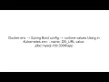 Spring Boot application yml Environment Variables Explained VAR Usage