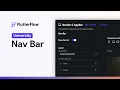 Nav Bar FlutterFlow University