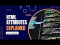 3 HTML Attributes Explained Master the Basics for Web Development