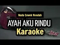 Download Lagu TRI SUAKA - AYAH AKU RINDU (KARAOKE) NADA CEWEK