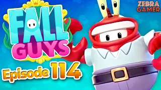 Squidward and Mr. Krabs! Krustry Krab Collection Bundle! - Fall Guys Gameplay Part 114 - Season 3